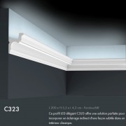 Corniche ORAC C323 profil LED