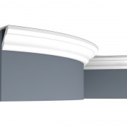 Corniche ORAC C215F version flexible, Profil linéaire et symétrique 2m