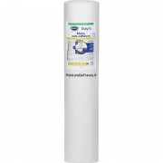 Bâche de Protection en Polyane pour Travaux, Peinture, Liquide ou Poussière  - Rouleau 75m² - Longueur 25m x Largeur 3m - Epaisseur 50 microns - Film  Transparent - Pour Sol, Mur et meubles : : Bricolage