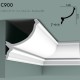 Corniche ORAC C900 corniche imposante en forme d'ove rend l'éclairage agréable L.2m