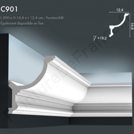 Corniche ORAC C901 superbe éclairage accueillant LED