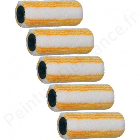 ROTAGOLD12 rouleau radiateur ROTA Antigouttes Extra spécial glycéro L.100 mm Poils: 12 mm (x5)