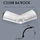 Corniche ORAC C338B BA'ROCK il s'agit de la C338A adapté aux angles Long. 2m