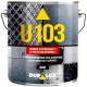 Primaire et Mat DURALEX U103 accrochage et protection antirouille noir 15 litres