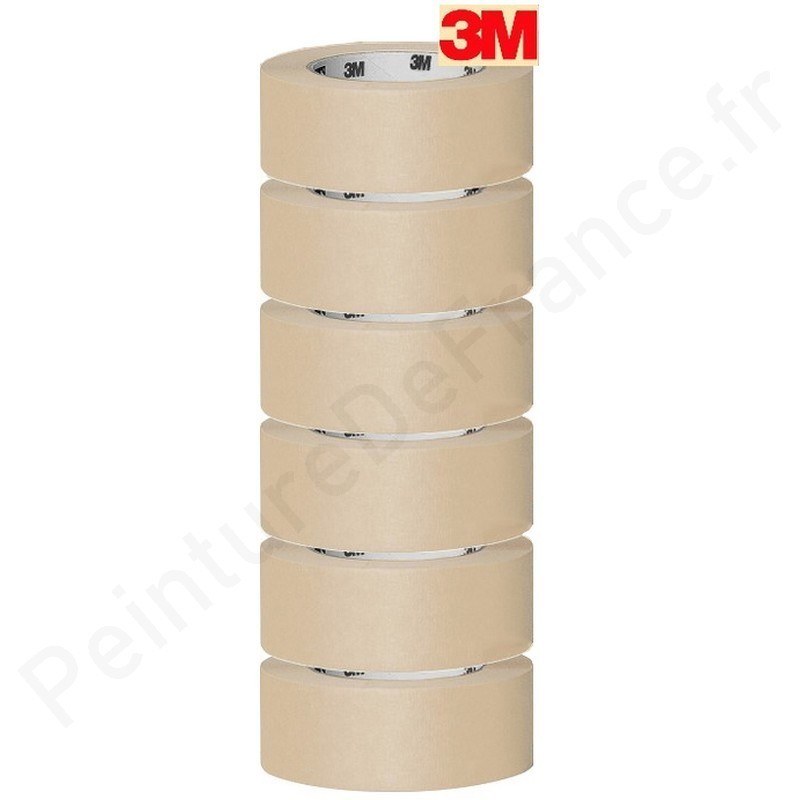 3M Ruban de masquage de précision, 06525, 6,4 mm x 55 m, 1 paquet