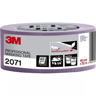 Ruban de masquage professionnel VIOLET 3M 2071 surface sensible sans traces 60j L.50m