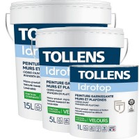 Peinture TOLLENS professionnelle Idrotop Velours