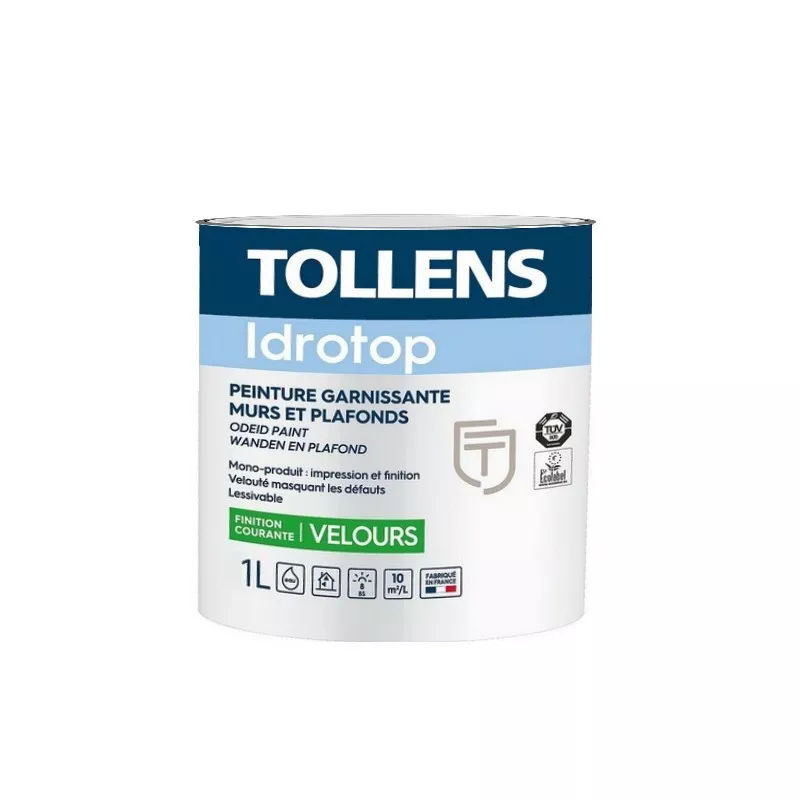 Peinture TOLLENS professionnelle Idrotop Velours Peinture TOLLENS professionnelle Idrotop Velours