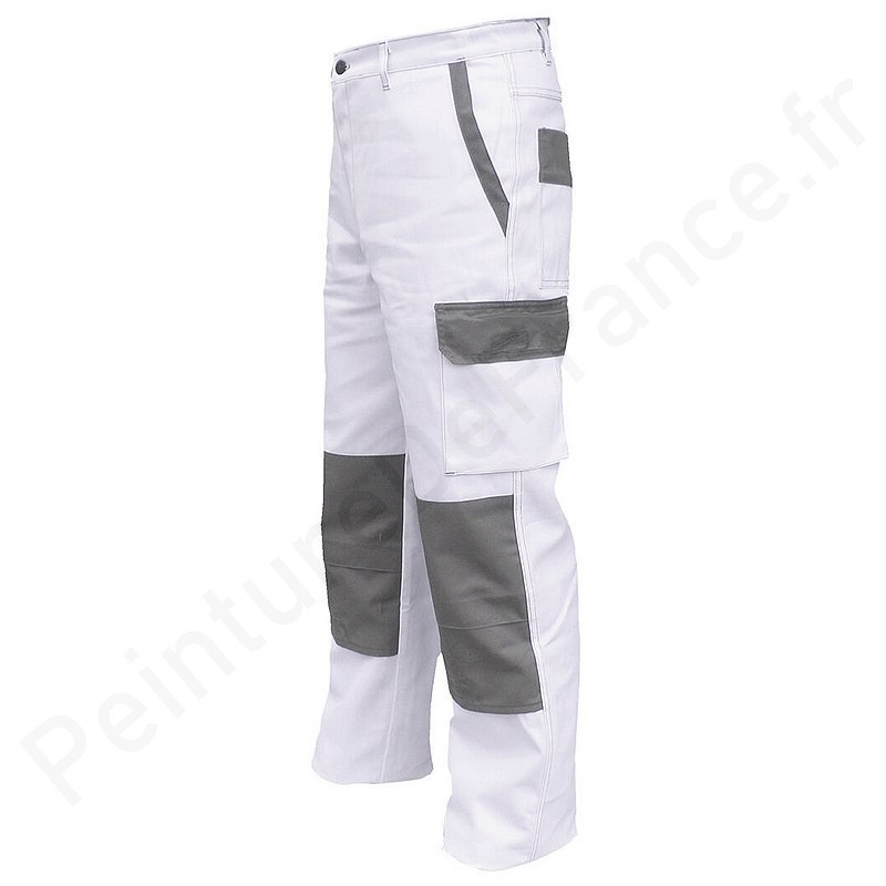 Pantalon peintre Presti-Confort DULARY élastique sur la taille + 7 poches 