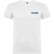 T-shirt manches courtes TOLLENS double épaisseur avec bande col et épaules