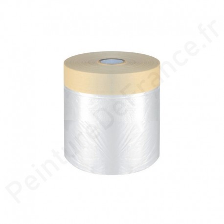 Bâche de protection intérieur adhésive plasto 25mx2700mm p715