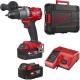 Coffret perceuse à percussion MILWAUKEE M18 + 2x batterie 4.0 + chargeur + valise de transport