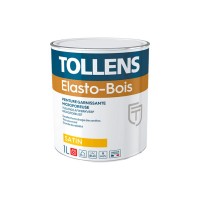 Peinture professionnelle TOLLENS Elasto-bois Satin 1L