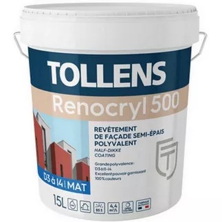Revêtement semi-épais professionnelle TOLLENS Rénocryl 500