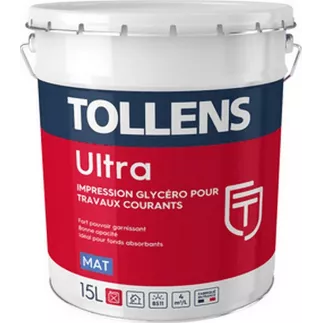 Peinture TOLLENS professionnelle Ultra Mat & Impression