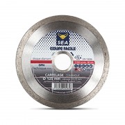 Disque diamant SEA coupe facile de carrelage et céramique diamètre 125 mm