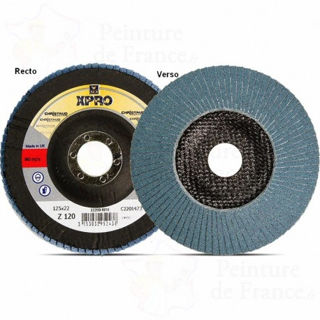 Disque à lamelles bombé SEA TR920 BLUEFLAP zirconium haute performance D.125  x 22.23 mm 