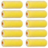 MOUSSE FLOQUEE pack de 10 rouleaux spécial Laques et Vernis ROTA en mousse et polyamide L.100 mm
