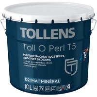 Peinture de ravalement TOLLENS Toll O Perl T5 murs extérieurs et façades