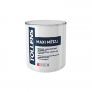 Laque Pro TOLLENS pour métaux, résistante aux intempéries et corrosion MAXI MÉTAL brillante