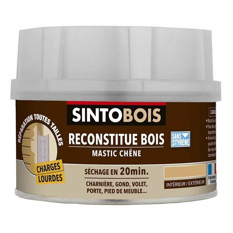 SINTO BOIS Reconstitue parties manquantes sur charges lourdes SINTO BOIS Reconstitue parties manquantes sur charges lourdes