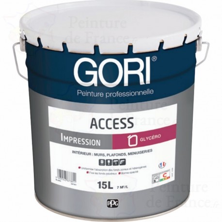 Impression glycéro haute performance GORI Access finition mat semi-tendu universel 15L