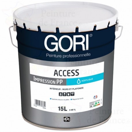 Impression acrylique spéciale plaques de plâtre GORI Access primaire de qualité 15L