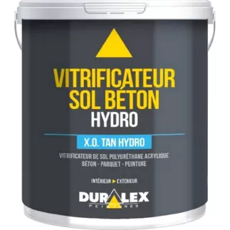 Vitrificateur béton DURALEX X O TAN HYDRO vernis polyuréthane haute protection des sols INCOLORE
