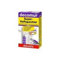 Enduit plâtre résiné et fibré DECOTRIC decomur S45 Super Enduit intérieur