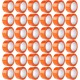 Adhésif bâtiment PVC Orange pour façades crépis, taloché ou lisse 33 m x 50 mm x36