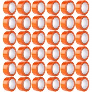 Adhésif bâtiment PVC Orange pour façades crépis, taloché ou lisse 33 m x 50 mm x36