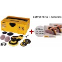 Coffret MIRKA DEROS PRO 5650CV Ponceuse orbitale + tuyau + accessoires 125 & 150 mm + 110 ABRANETs