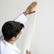 Revêtement mural en fibres de verre LECOUVRETOUT lisse vos murs sans enduisage 25 m²