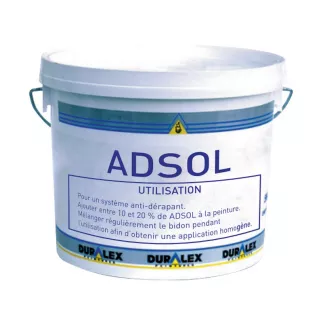 Poudre additive antidérapant DURALEX ADSOL pour des sols durables et sécurisés