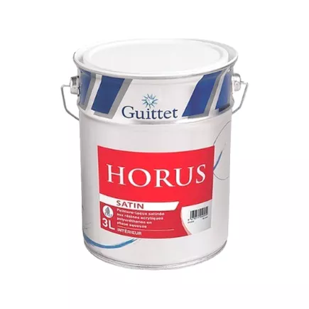 Laque GUITTET HORUS SATIN acrylique, résistante et sans odeur
