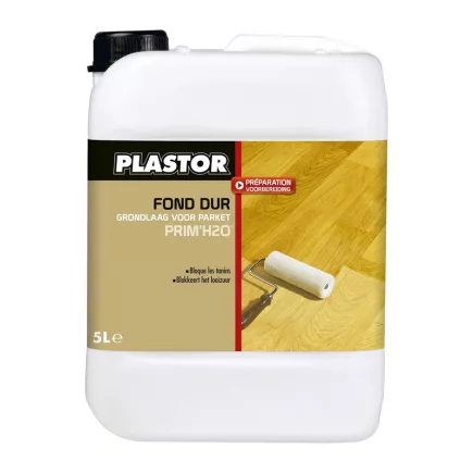 Fond Dur PRIM‘H2O PLASTOR protection anti-tanins tous bois, chêne, châtaignier, framiré