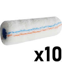 POLYACRYLATE Poils de 18 mm pour peinture façade Rouleau 250 mm (lot de 10)