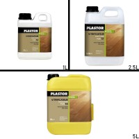 PLASTOR PUR-T2 Vitrificateur parquet pro passage fréquent, film non jaunissant, séchage rapide