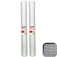 Rouleau FISSNET 70 - tissu de rénovation fissures en fibre de verre 1 x 50 m - 70g/m² - Pack x2