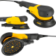 Pack XXL Ponceuse Rotative MIRKA DEROS RS600 + 160 Abrasifs & Coffret de rangement