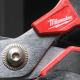 Ciseaux de chantier robustes, confortable et ergonomiques - Lames antirouille - MILWAUKEE