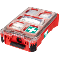 kit de premiers secours MILWAUKEE PACKOUT DIN 13157 urgence sur chantier
