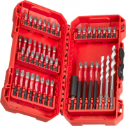 Coffret jeu embouts MILWAUKEE SHOCKWAVE Impact Duty 48 pièces