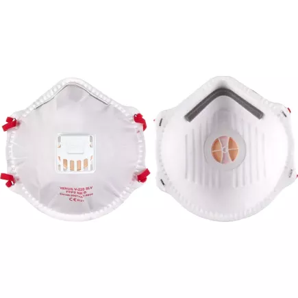 Masque FFP2 avec valve MILWAUKEE protection respiratoire, confort et sécurité optimale