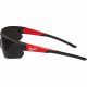 Lunettes de sécurité teinté MILWAUKEE Protection UV, anti-buée & anti-rayure - confort, léger et certifié EN166
