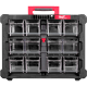 Organiseur Tip Bin PACKOUT MILWAUKEE rangement pro modulable, robuste - 50 x 38,6 cm