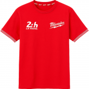 T-shirt MILWAUKEE double épaisseur pour chantier, col renforcé imprimé Taille XL