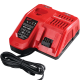 Coffret MILWAUKEE M18 FUEL - Perceuse, 2 batteries 5.0Ah, Chargeur rapide, Projecteur LED et veste
