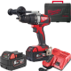 Pack MILWAUKEE perceuse visseuse brushless 18V avec 2 batteries 5.0Ah et chargeur rapide