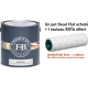 Peinture FARROW & BALL Dead Flat - ultra mate de haute qualité, résistante et lavable sur mur plafond et boiserie